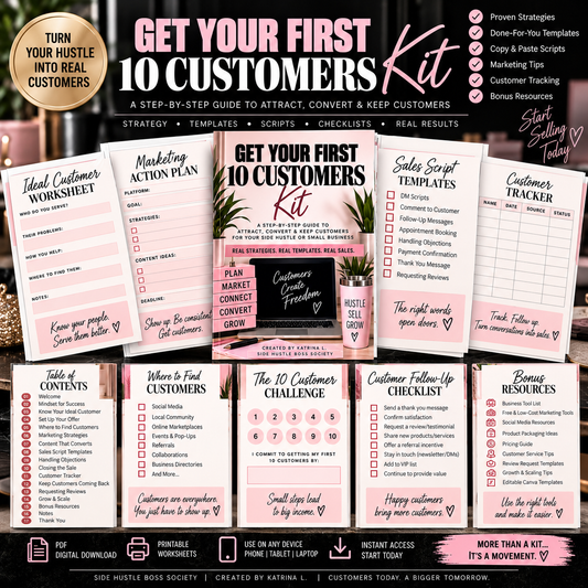 Get Your First 10 Customers Kit