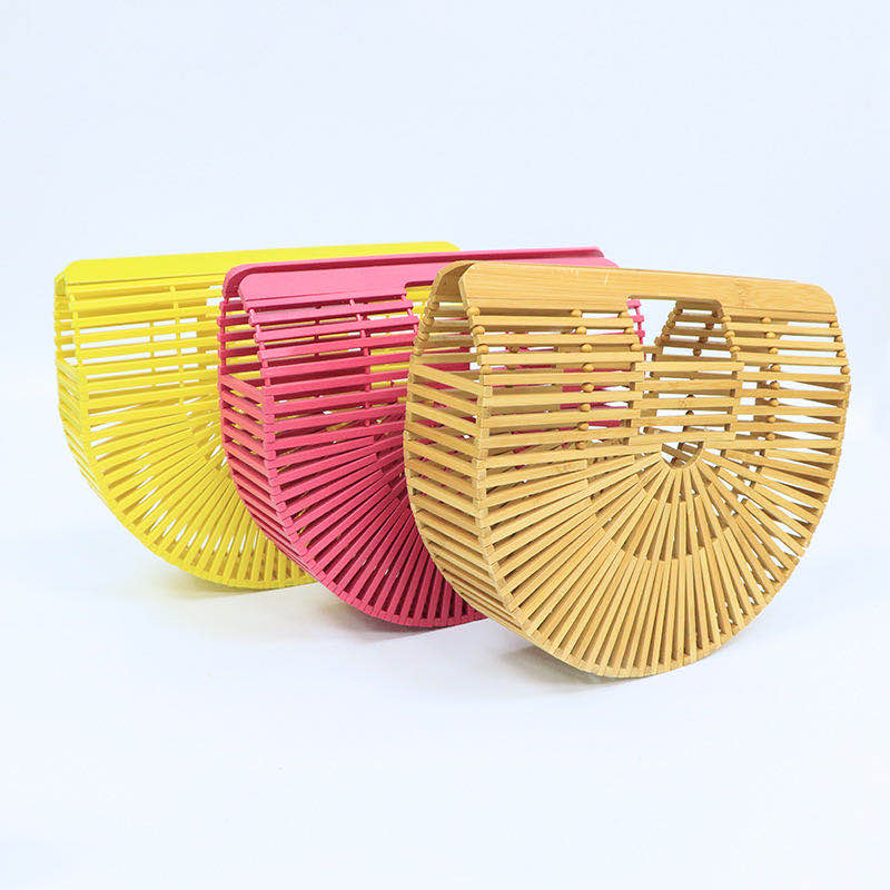 The Coastal Luxe Bamboo Clutch